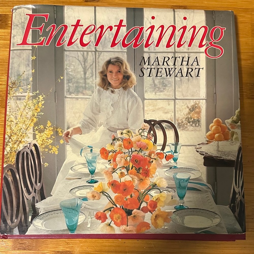 1982 Martha Stewart Entertaining book